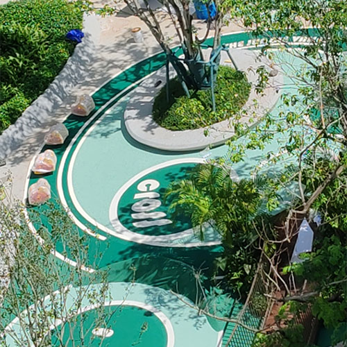 海南万宁EPDM运动场地